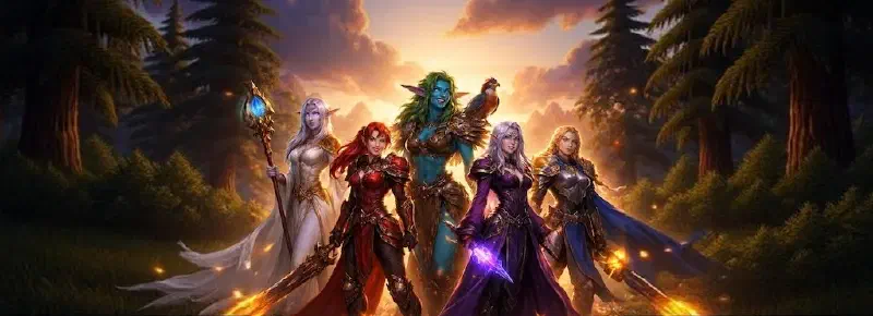 The Five Wanderers Assembled